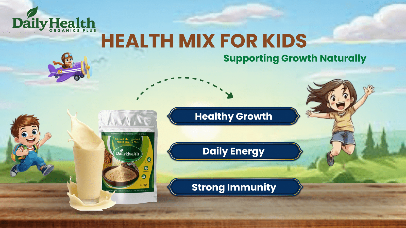 Health Mix for Kids: Supporting Growth Naturally